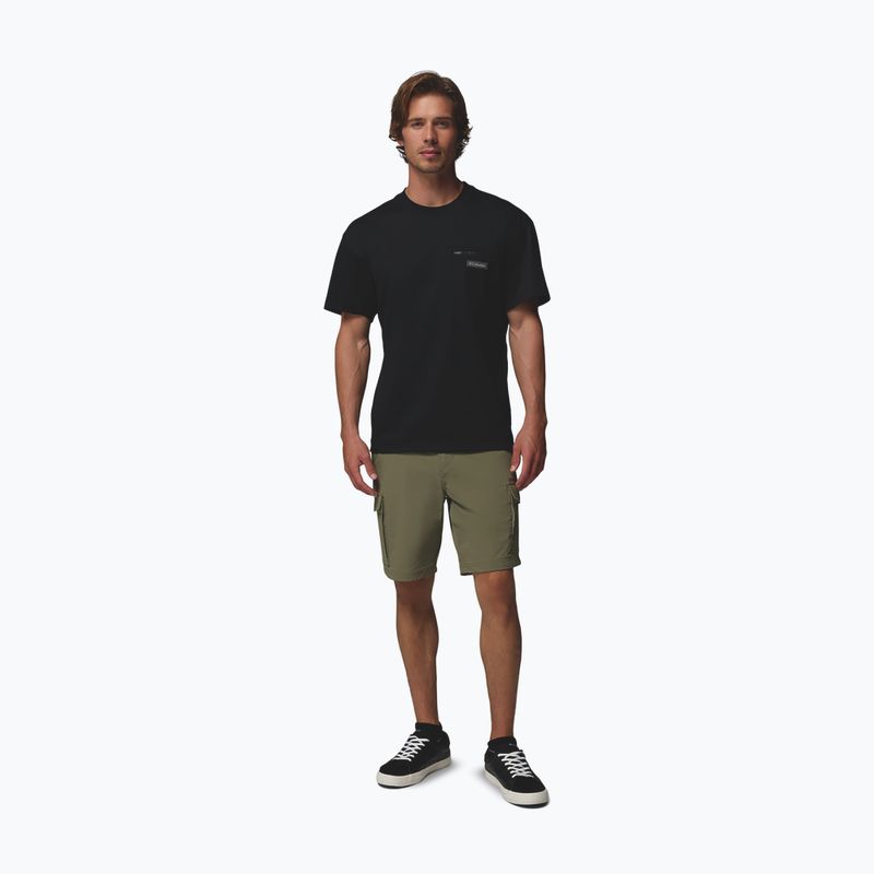T-shirt da uomo Columbia Echo Passage SS Crew black 2