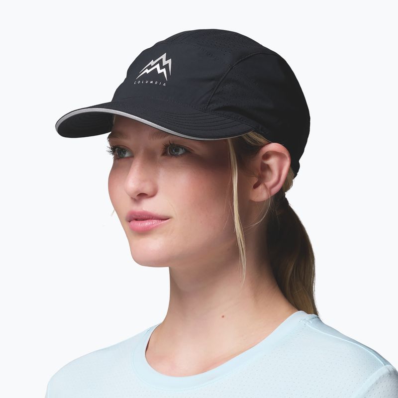 Cappellino con visiera Columbia Speed Trail Ball black/mountains 6