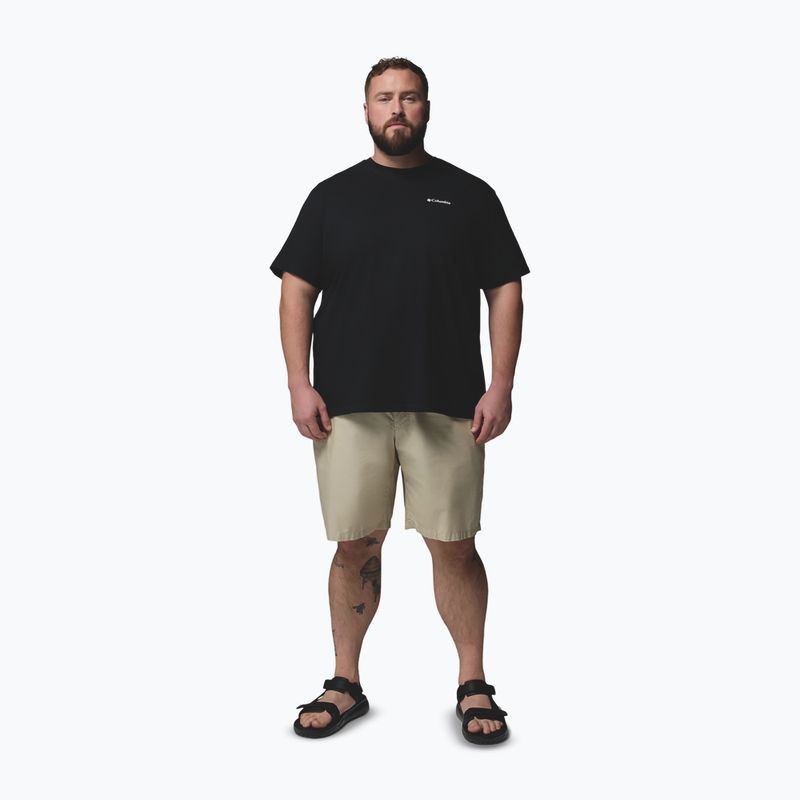 Maglietta da uomo Columbia CSC Outdoor back graphic black/scoped view 2