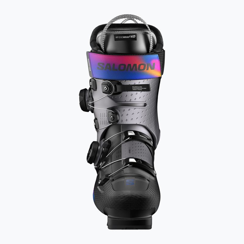 Scarponi da sci donna Salomon S/Pro Supra Dual Boa 115 W black/beluga metallic/beetroot purple 8