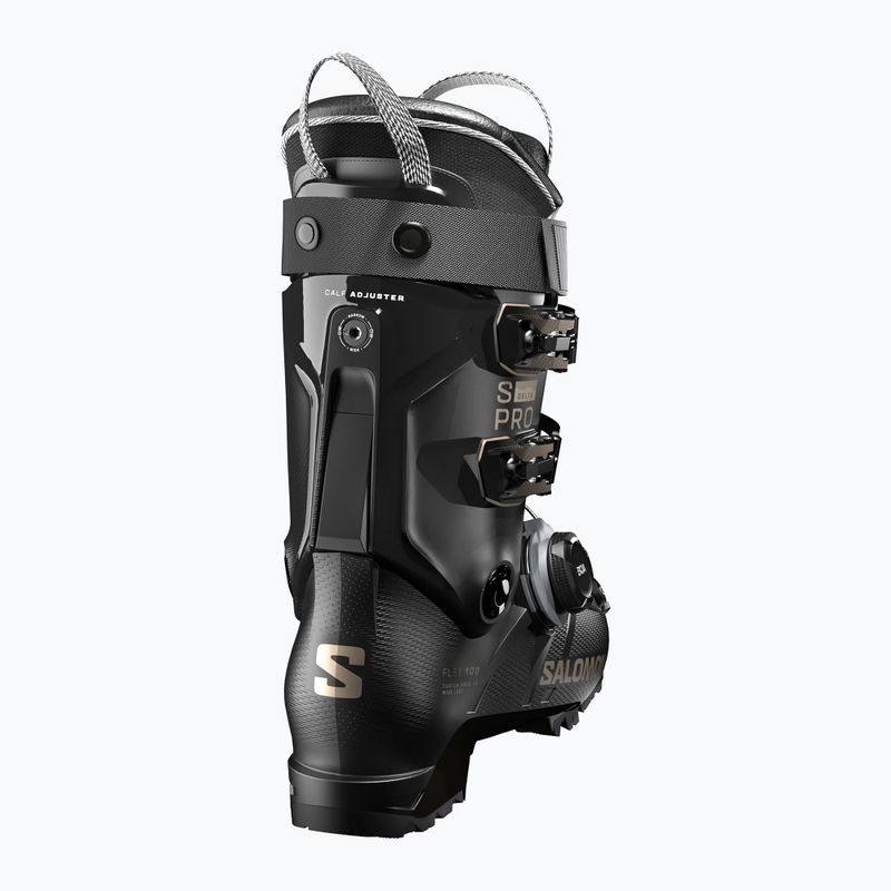 Scarponi da sci uomo Salomon S/Pro Delta Boa 100 black/black/titanium met. 3