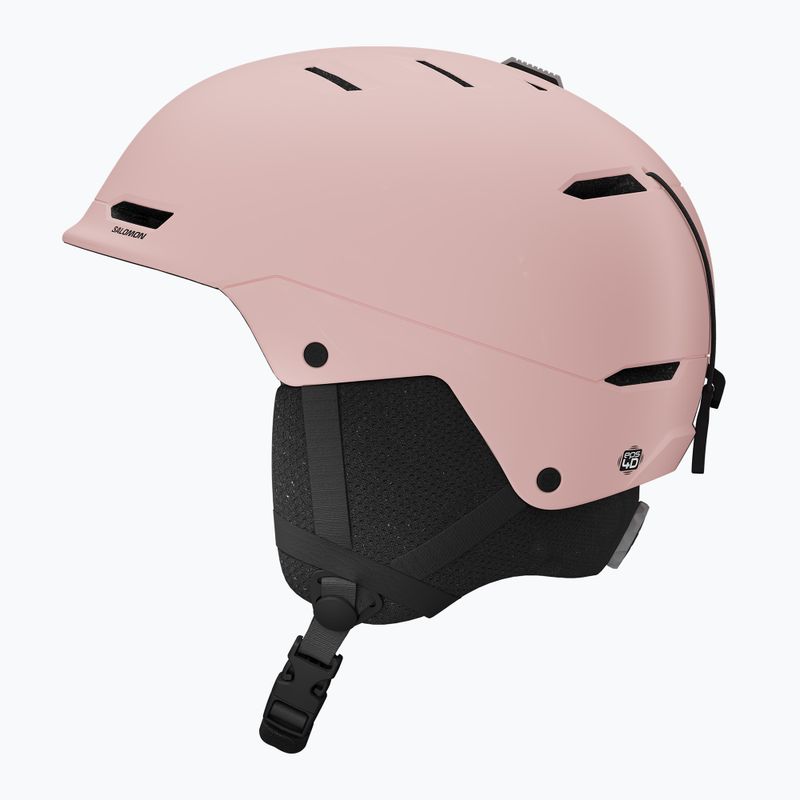 Casco da sci Salomon Husk heavenly pink 2