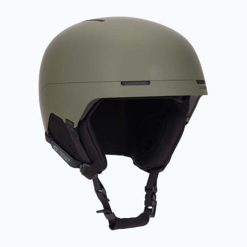 Casco da sci Salomon Brigade Index olive night