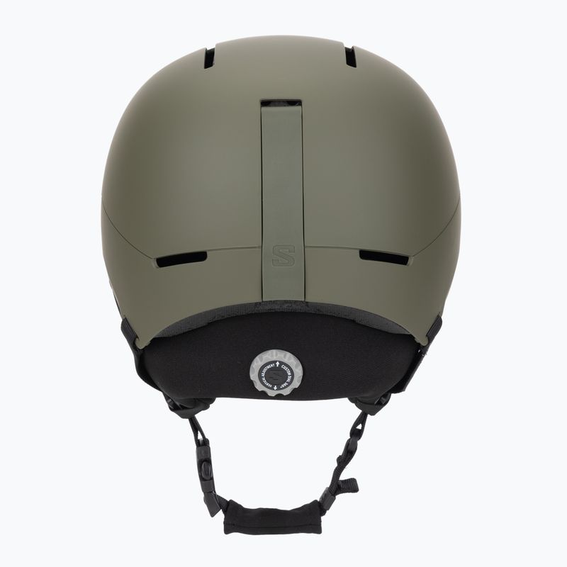 Casco da sci Salomon Brigade Index olive night 4