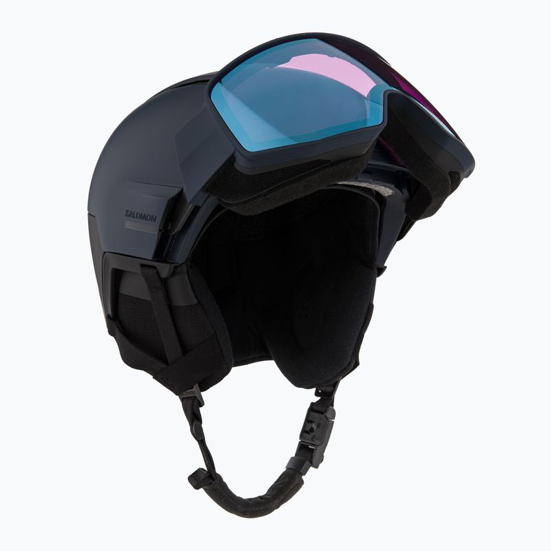 Casco da sci Salomon Driver Prime Sigma Plus dress blue/sigma poppy red/sigma ice blue 11