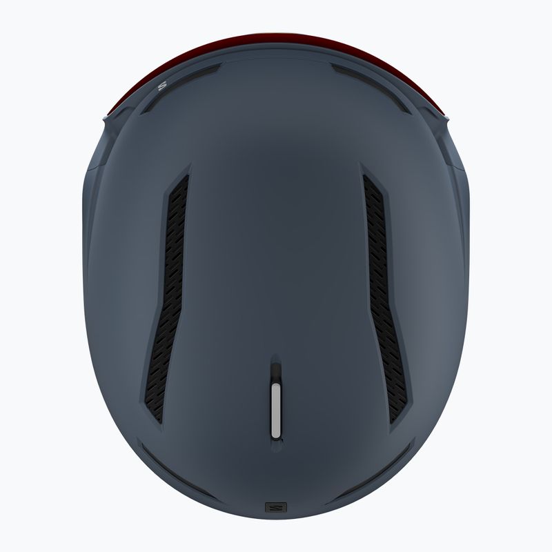 Casco da sci Salomon Driver Prime Sigma Plus dress blue/sigma poppy red/sigma ice blue 6