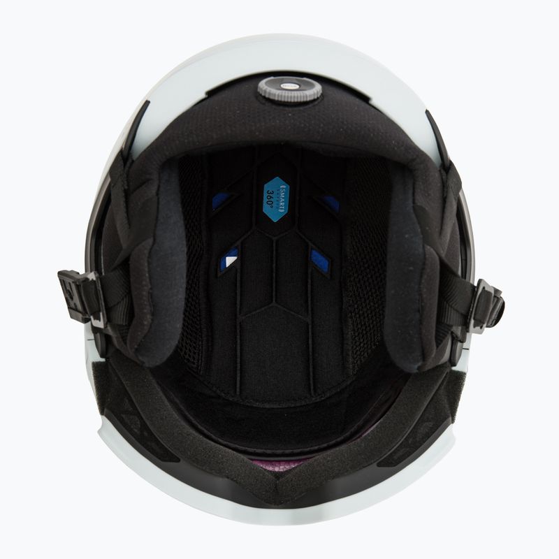 Casco da sci Salomon Driver Prime Sigma Plus ice flow/sigma sky blue/sigma ice blue 6