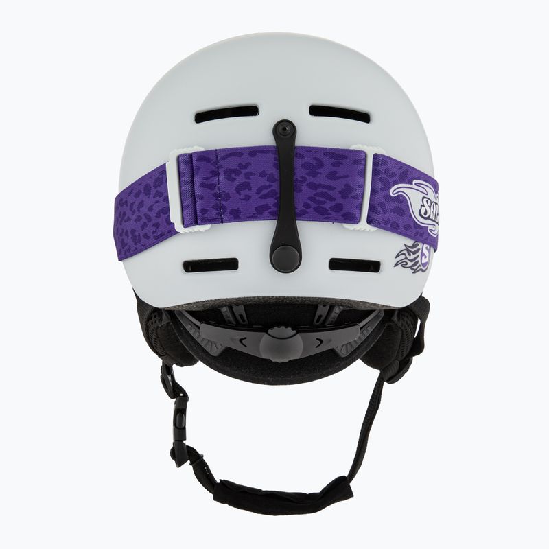 Casco da sci per bambini Salomon Player Combo ice flow/ice flow + Maschera da sci XV Jr mid blue 4