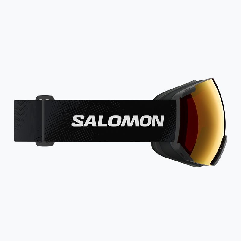 Maschera da sci per bambini Salomon Radium black/mi mid red 7