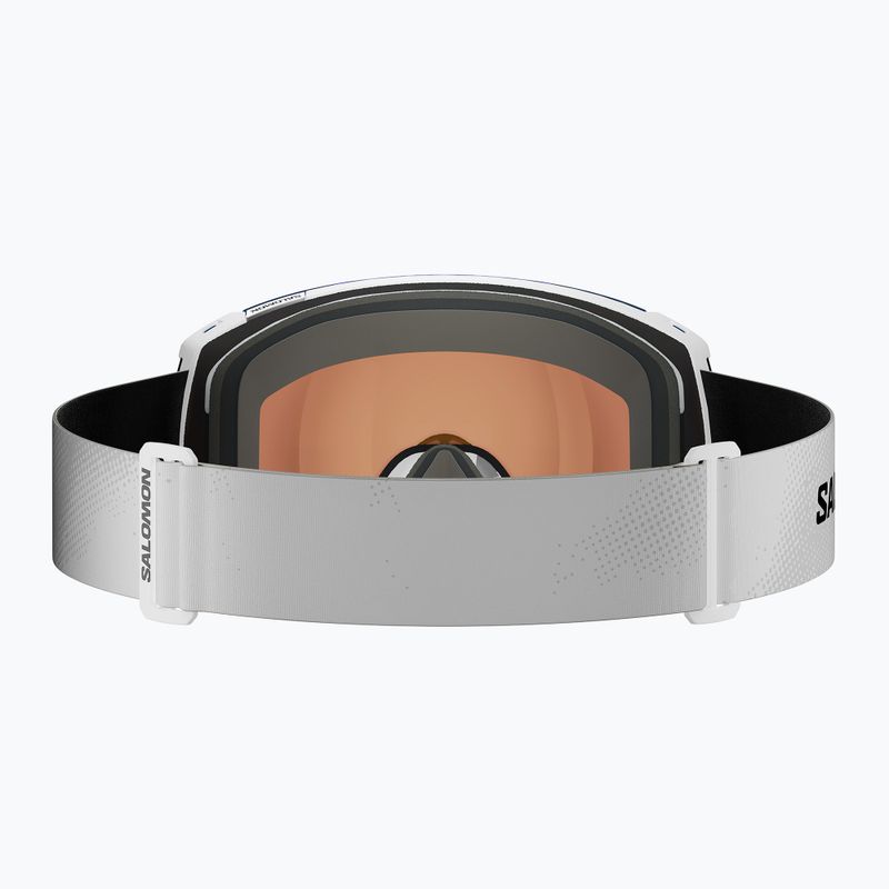 Maschera da sci per bambini Salomon Radium white/mi mid blue 2