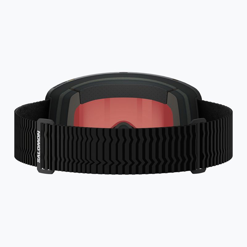 Maschera da sci Salomon Sentry Pro Sigma black/sigma poppy red 2