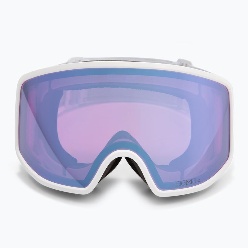 Maschera da sci Salomon Sentry Pro Sigma white/sigma ice blue 2