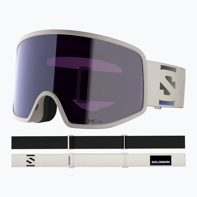 Maschera da sci Salomon Sentry Pro Sigma rainy day/sigma sky blue 5