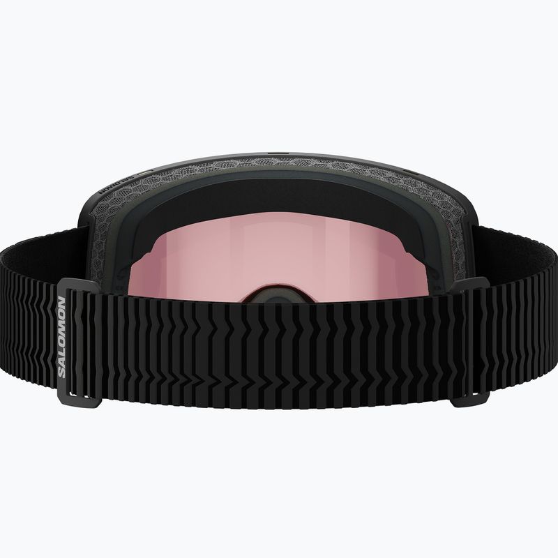 Maschera da sci Salomon Sentry Pro OTG Sigma Photo S1-S3 black/sigma photo poppy red 3