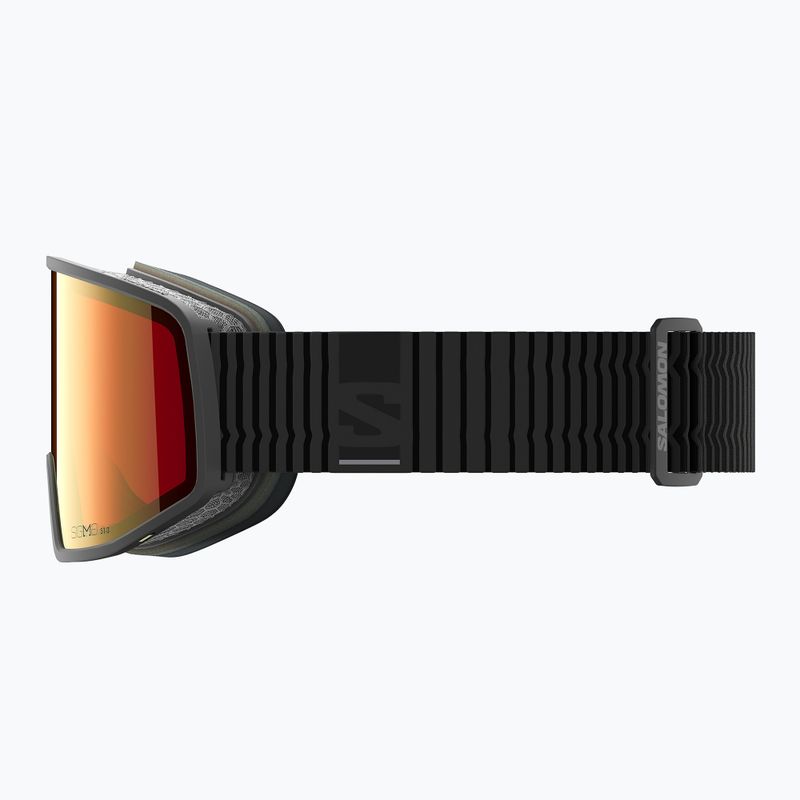 Maschera da sci Salomon Sentry Pro OTG Sigma Photo S1-S3 black/sigma photo poppy red 4