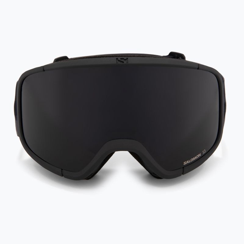 Maschera da sci Salomon Aksium 2.0 black/mi black 2