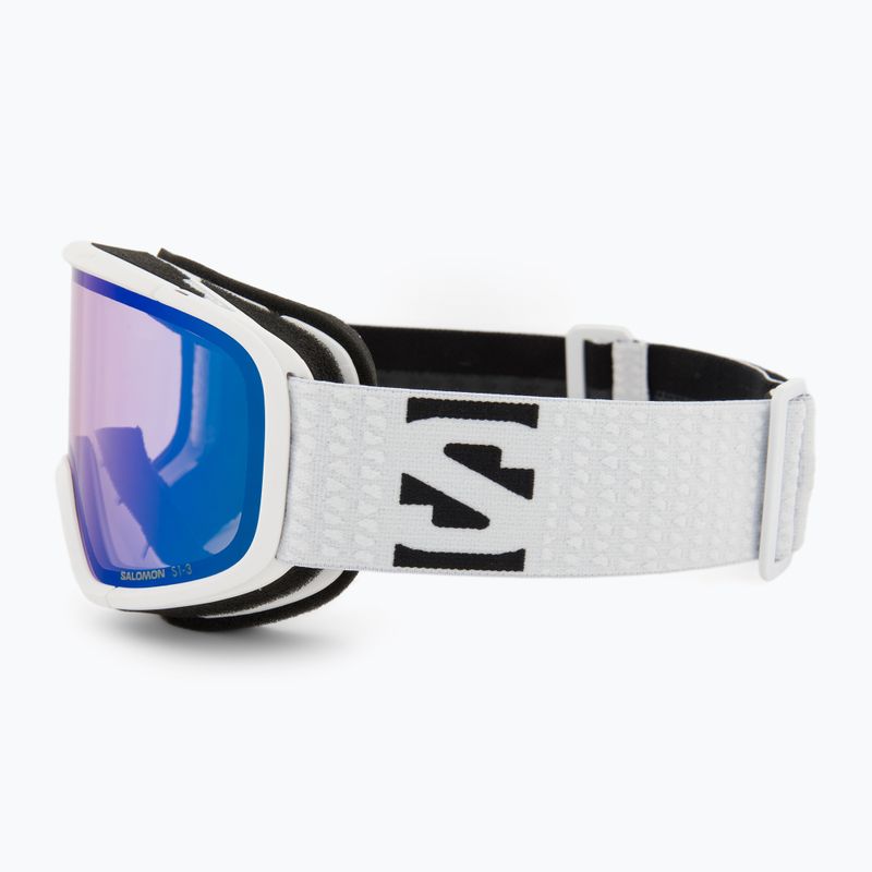 Maschera da sci Salomon Aksium 2.0 Photo white/photo mi blue 4