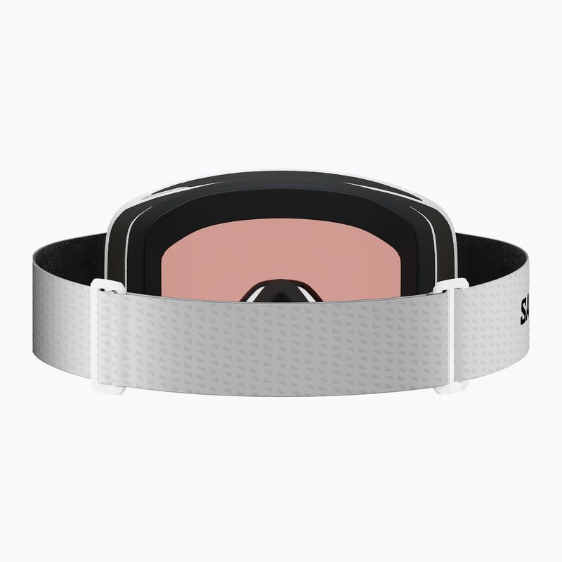 Maschera da sci Salomon Aksium 2.0 Photo white/photo mi blue 2