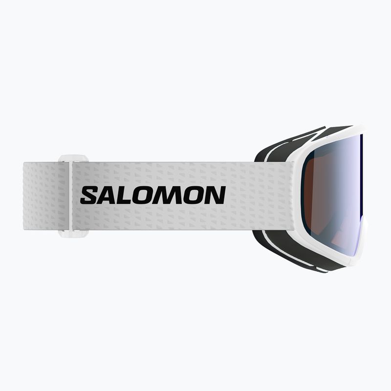 Maschera da sci Salomon Aksium 2.0 Photo white/photo mi blue 3