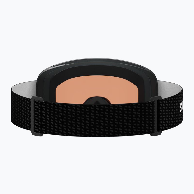 Maschera da sci Salomon Aksium 2.0 black/ml mid red 2