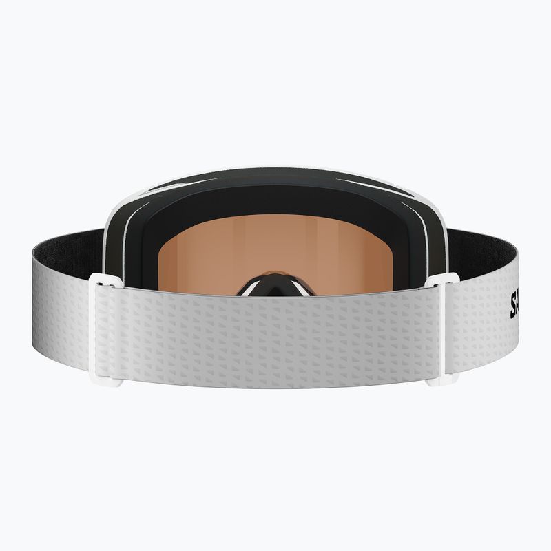 Maschera da sci Salomon Aksium 2.0 white/ml mid blue 2