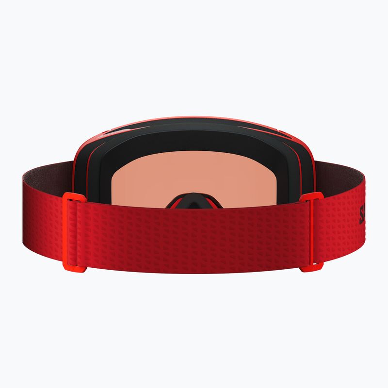 Maschera da sci Salomon Aksium 2.0 cherry tomato/ml mid red 2