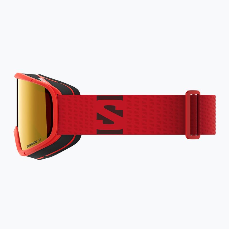 Maschera da sci Salomon Aksium 2.0 cherry tomato/ml mid red 4