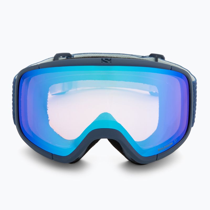 Maschera da sci Salomon Aksium 2.0 dress blue/ml light blue 2