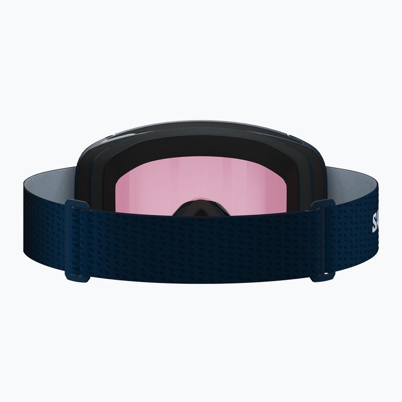 Maschera da sci Salomon Aksium 2.0 dress blue/ml light blue 6