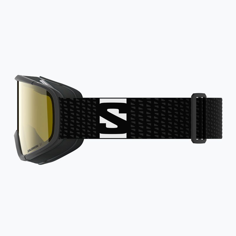 Maschera da sci Salomon Aksium 2.0 Acces black/flash yellow 4