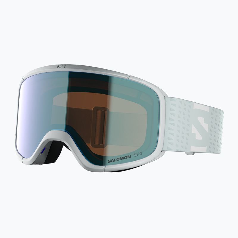 Maschera da sci Salomon Aksium 2.0 S Photo Ice Flow/Photo ML Blue