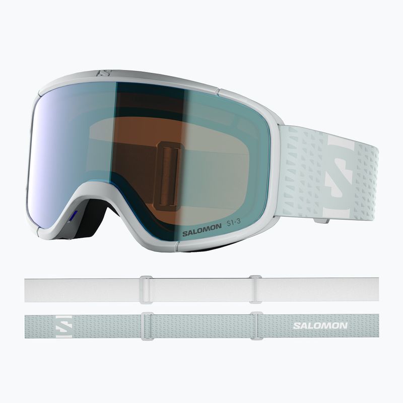 Maschera da sci Salomon Aksium 2.0 S Photo Ice Flow/Photo ML Blue 5