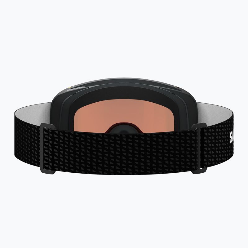 Maschera da sci Salomon Aksium 2.0 S black/ml mid red 2