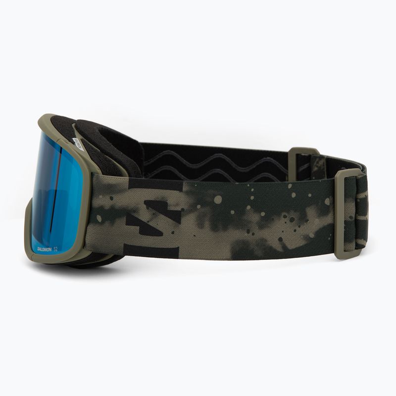 Maschera da sci Salomon Aksium 2.0 S olive night/ml mid blue 4