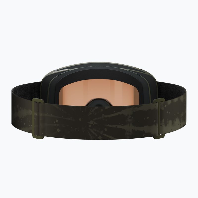 Maschera da sci Salomon Aksium 2.0 S olive night/ml mid blue 2