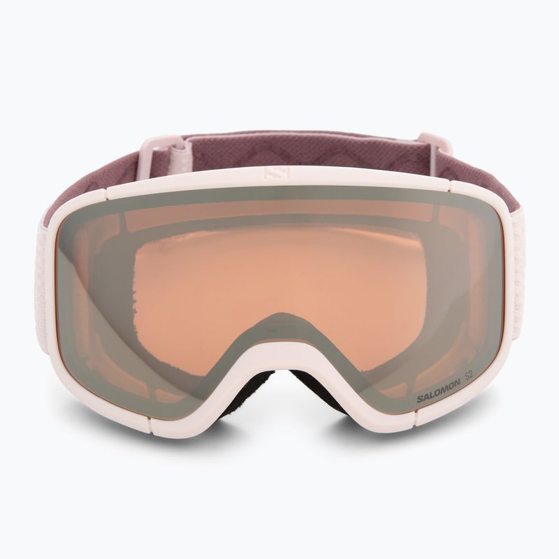 Maschera da sci Salomon Aksium 2.0 S acces heavenly pink/flash toric orange 2