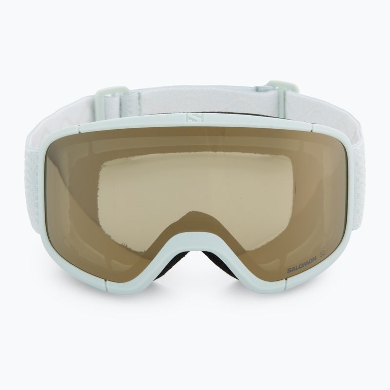 Maschera da sci Salomon Aksium 2.0 S Acces ice flow/flash gold 2
