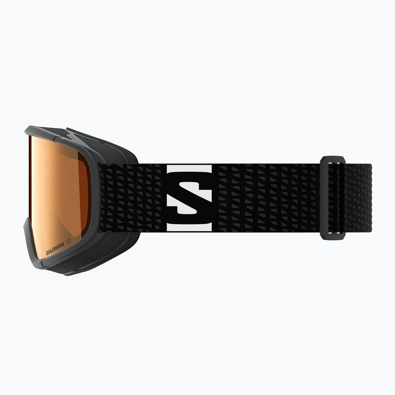Maschera da sci per bambini Salomon Lumi Acces Jr black/flash toric orange 4