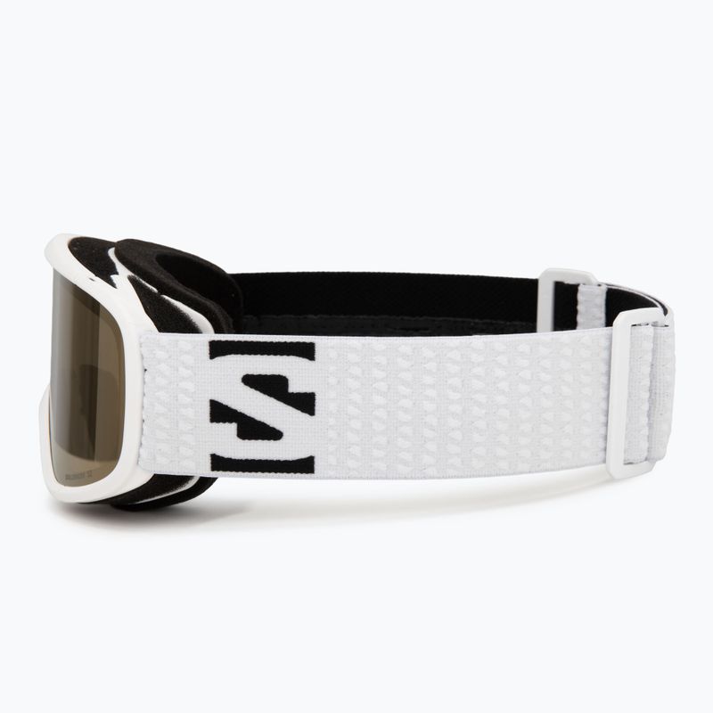 Maschera da sci junior Salomon Lumi Acces Jr white/flash gold 4