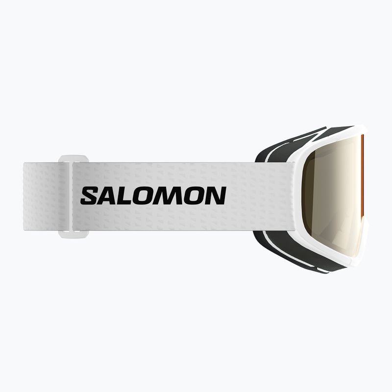 Maschera da sci junior Salomon Lumi Acces Jr white/flash gold 7