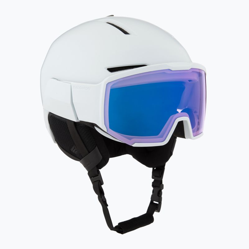 Casco da sci Salomon Osmo Pro Sigma Photo ice flow/sky blue
