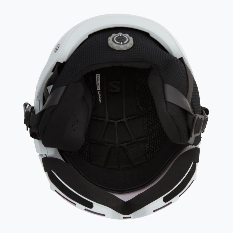 Casco da sci Salomon Osmo Pro Sigma Photo ice flow/sky blue 5