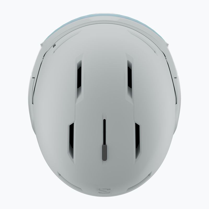 Casco da sci Salomon Osmo Pro Sigma Photo ice flow/sky blue 6