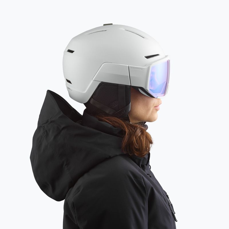 Casco da sci Salomon Osmo Pro Sigma Photo ice flow/sky blue 7