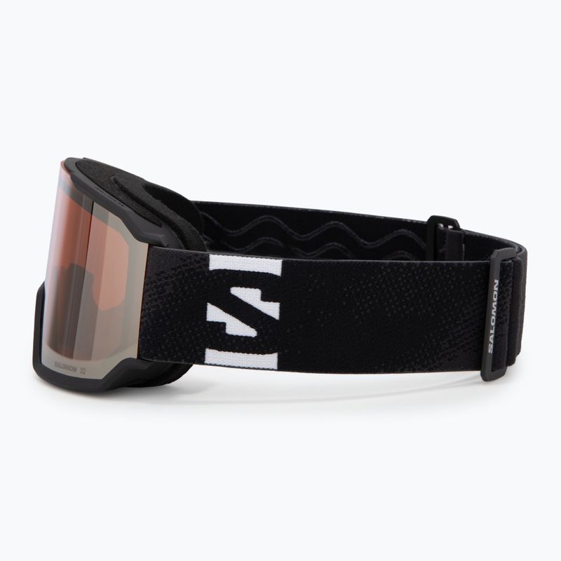 Maschera da sci Salomon S/View 3 Access black/flash toric orange 4