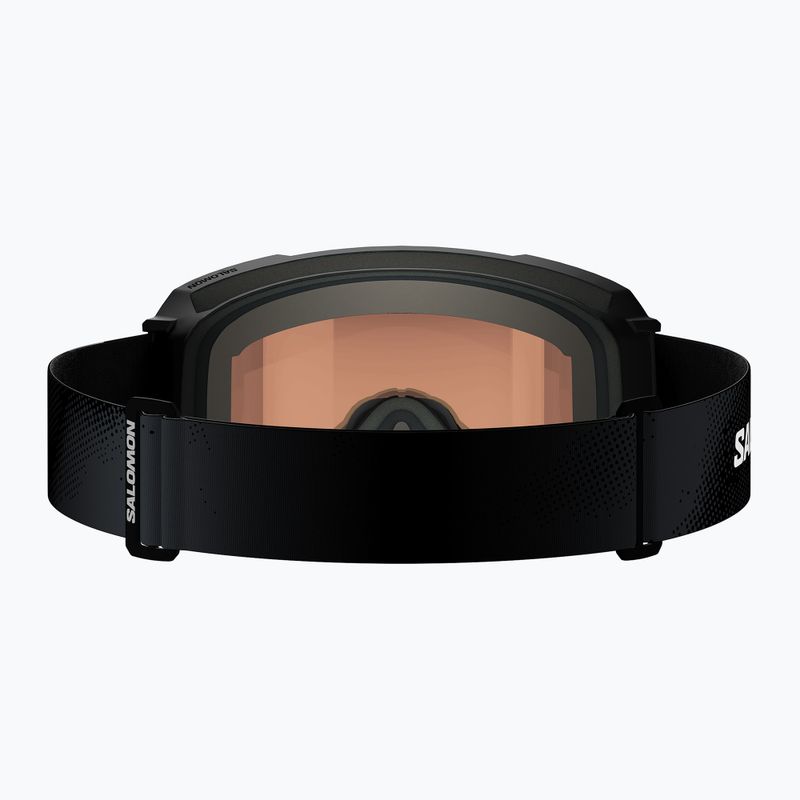 Maschere da sci Salomon S/View 3 black/ml mid red 2