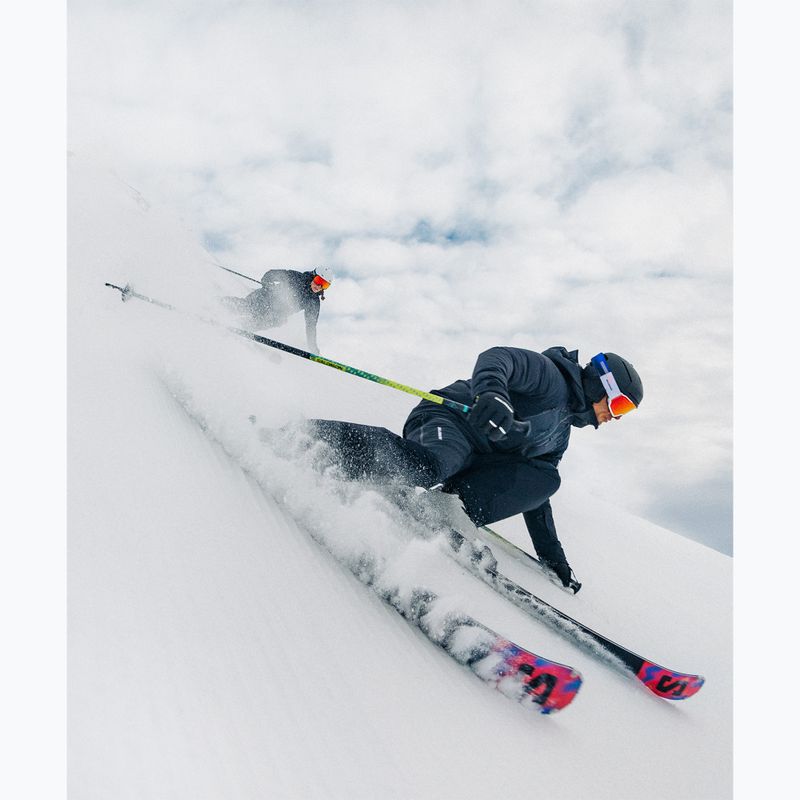 Maschera da sci Salomon S/View 3 white/ml mid red 7