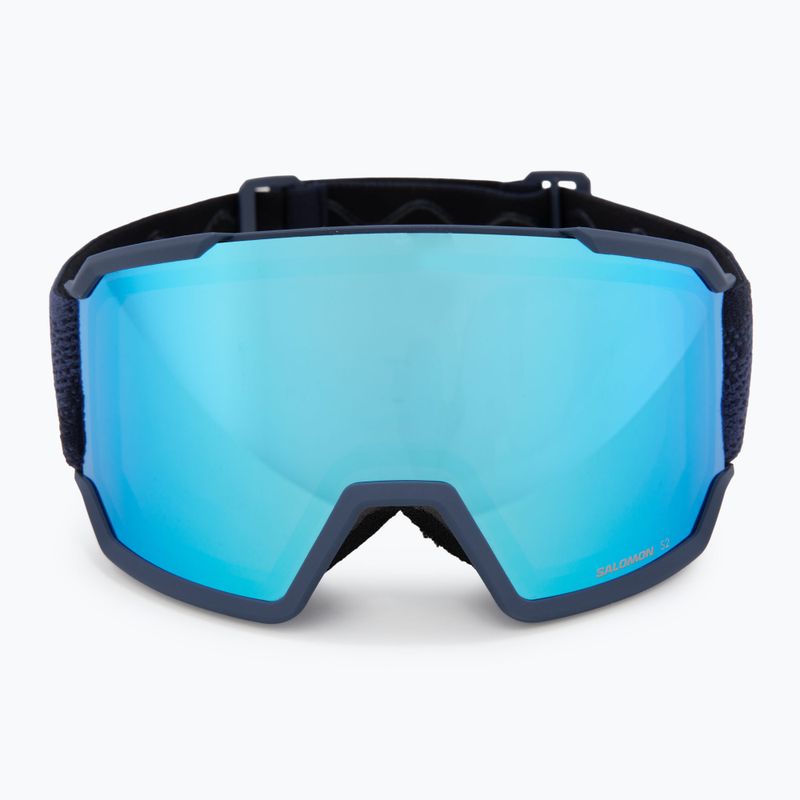 Maschera da sci Salomon S/View 3 dress blue/ml mid blue 2