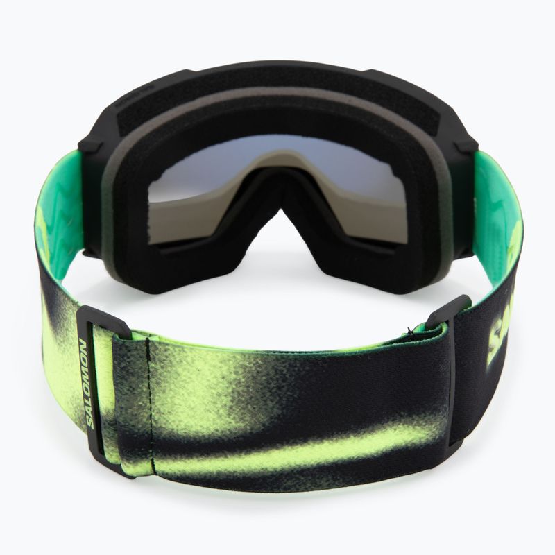 Maschera da sci Salomon S/View 3 black yellow/ml black 3