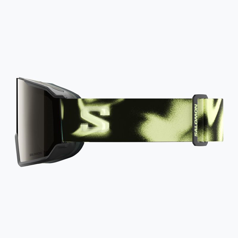 Maschera da sci Salomon S/View 3 black yellow/ml black 4
